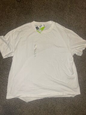 DSG Men's White Short Sleeve Crew T‑Shirt